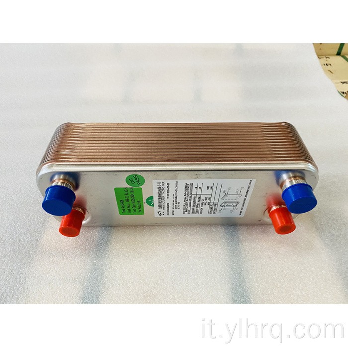 Scambiatore di calore a piastra brasata 20 piastre B26b